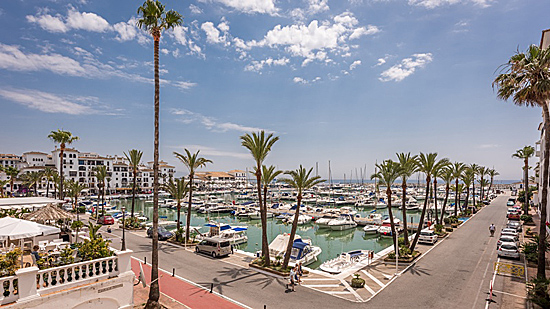 Duquesa, golf, marina, havn